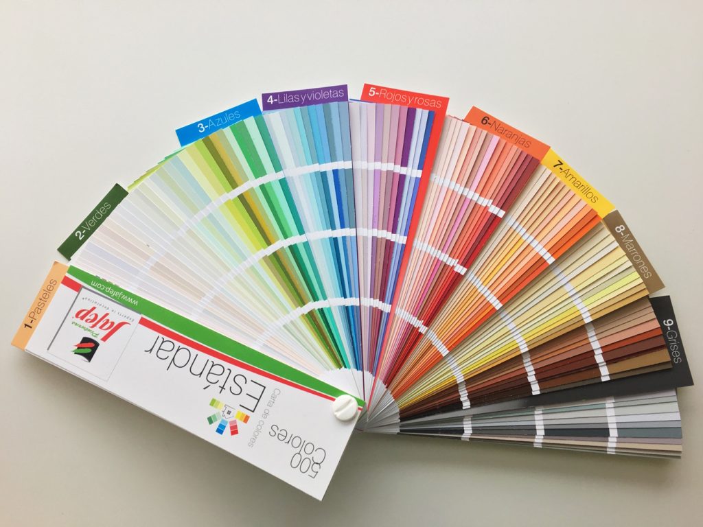 carta estandar 3 en Pinturas Jafep