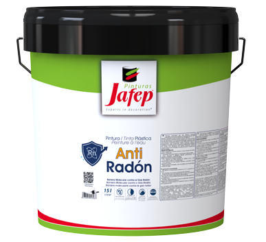 radon en Pinturas Jafep